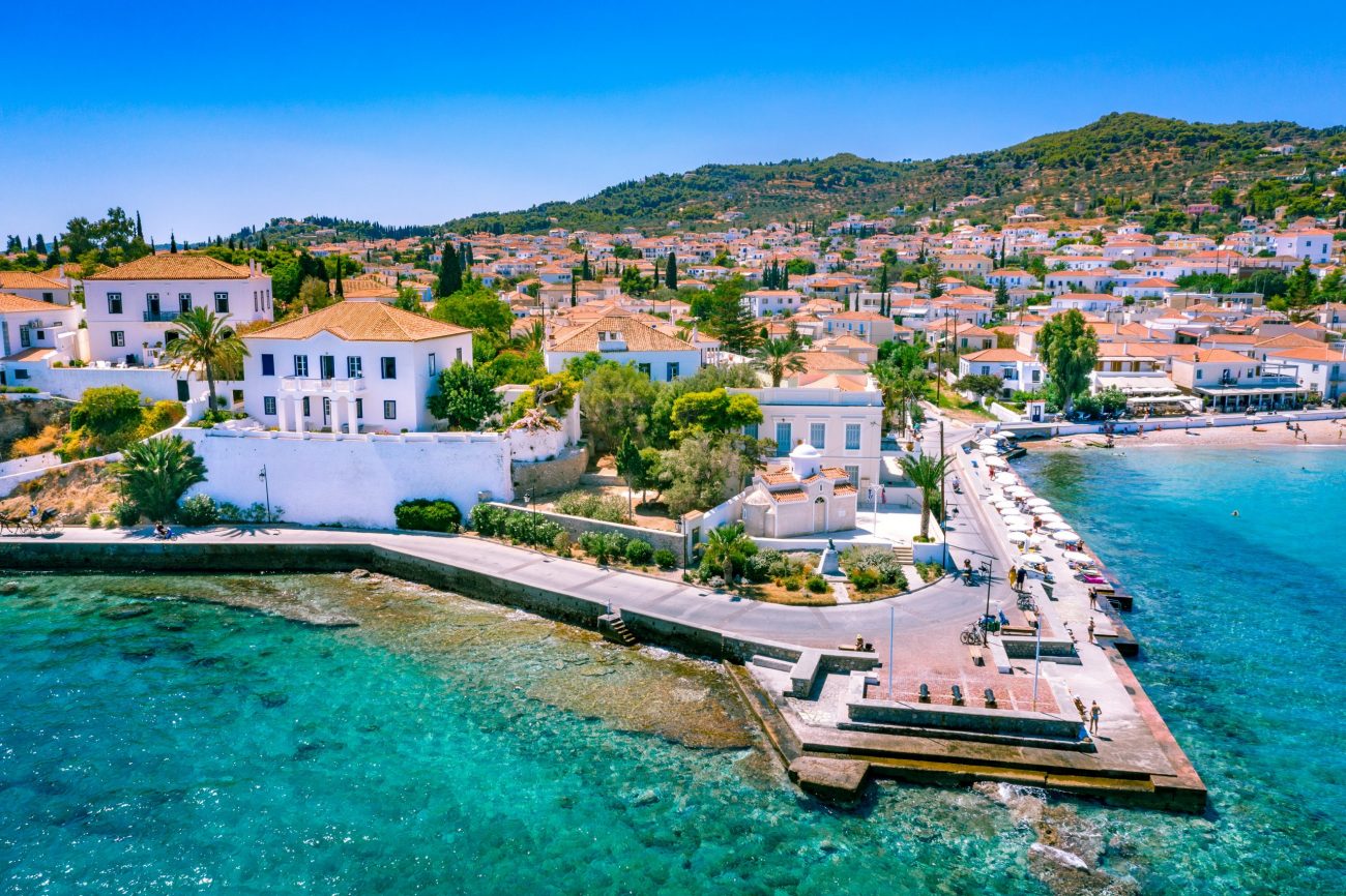 View,Of,The,Amazing,Island,Of,Spetses,,Greece.