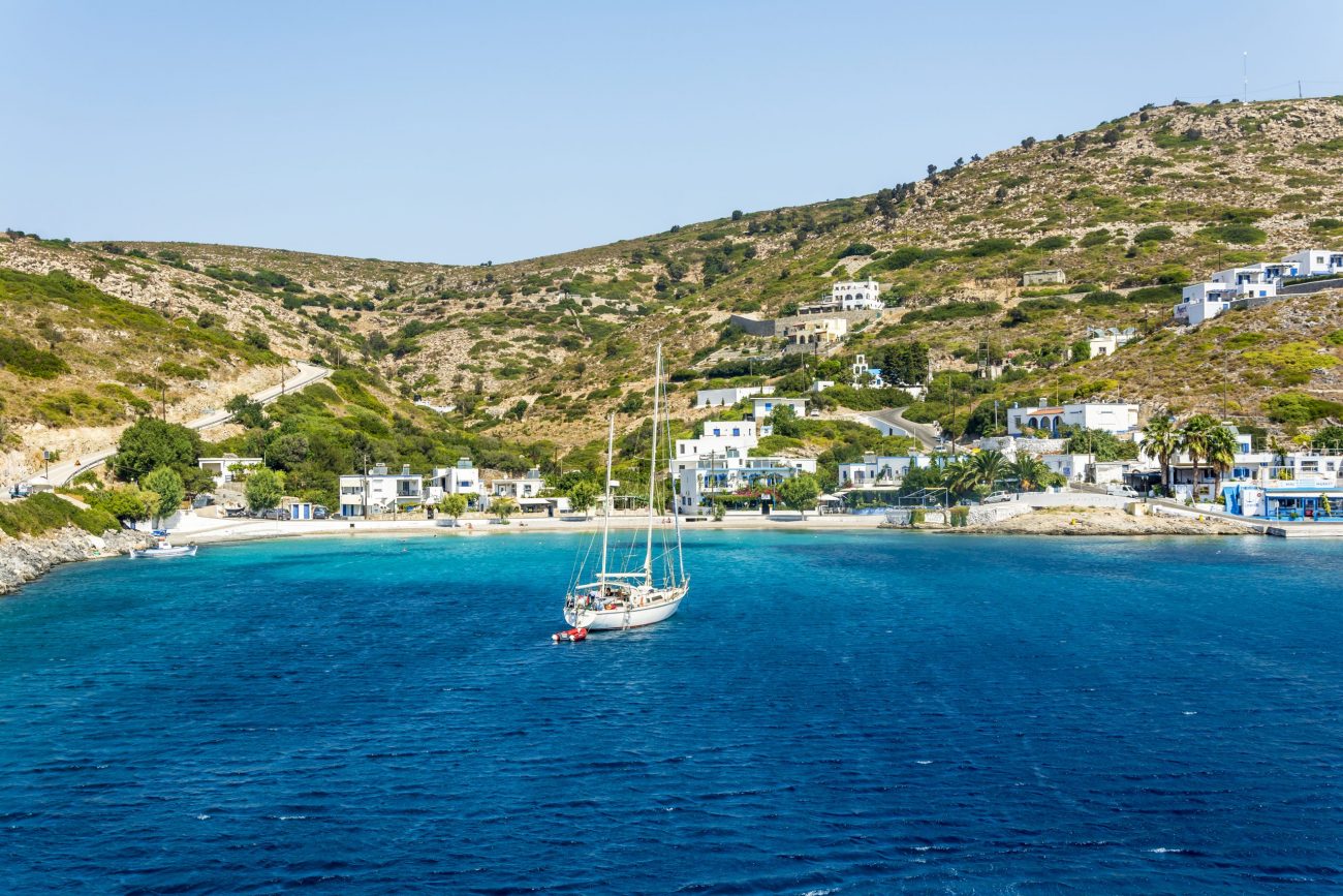 Agathonisi,,Greece,-,September,17,,2017,:,Agathonisi,Island,Beach