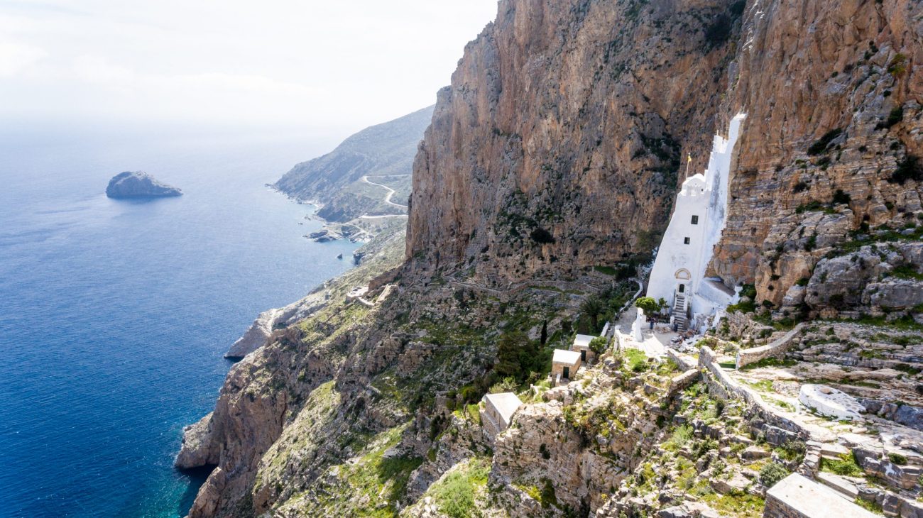 Chozoviotissa,Monastery,,Amorgos,Island,,Greece